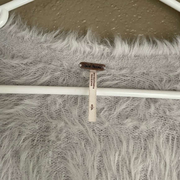 Free People Faux Fur Cardigan - Picture 6 of 6